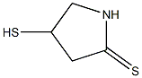 4-mercaptopyrrolidine-2-thione Structure