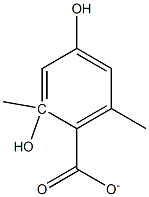 3-methylorsellinate Structure