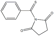 N-thiobenzoylsuccinimide Structure