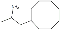 1-CYCLOOCTYL-2-AMINOPROPANE 化学構造式
