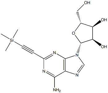 2-(2-TRIMETHYLSILYLETHYNYL)ADENOSINE