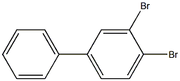 3,4-DIBROMOBIPHENYL,,结构式