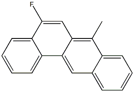 FLUORO-7-METHYLBENZ(A)ANTHRACENE Structure