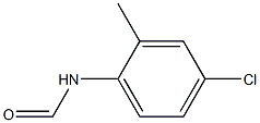 FORMAMIDE,N-(4-CHLORO-2-METHYLPHENYL)- Struktur