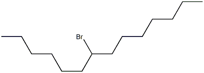 7-BROMOTETRADECANE Struktur