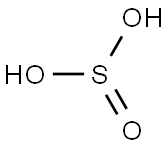 SULPHITE,HYDROGEN Struktur