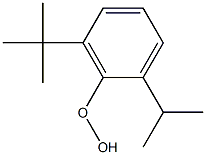 META-TERTBUTYLISOPROPYLBENZENEHYDROPEROXIDE 结构式