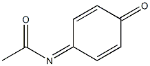 N-ACETYL-PARA-BENZOQUINONEIMINE Struktur