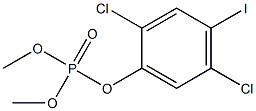 DIMETHYL-2,5-DICHLORO-4-IODO-PHENYLPHOSPHATE 结构式