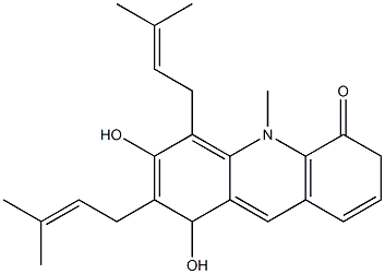 1,3-DIHYDROXY-10-METHYL-2,4-DIPRENYLACRIDONE