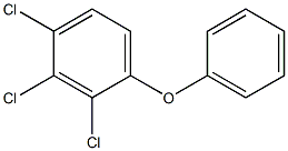 TRICHLORODIPHENYLETHER,,结构式