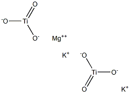 POTASSIUMMAGNESIUMTITANATE 结构式