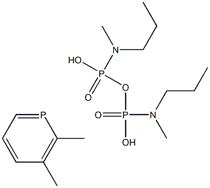 DIMETHYLPHOSPHORICETHYLDIMETHYLPHOSPHORAMIDICANHYDRIDE Structure