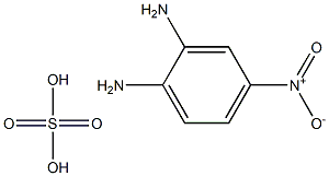 4-NITRO-ORTHO-PHENYLENEDIAMINESULFATE Struktur