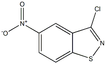 5-NITRO-3-CHLOROBENZISOTHIAZOLE 化学構造式
