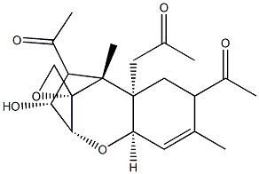 4,8,15-TRIACETYLSCIRPENOL Structure