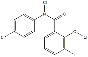 N-DICHLOROIODO-4'-CHLOROSALICYLANILIDE Structure