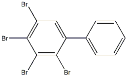 2,3,4,5-TETRABROMOBIPHENYL 化学構造式