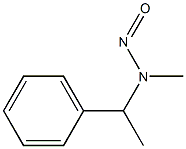 N-NITROSO-N-METHYL-(1-PHENYL)-ETHYLAMINE Struktur