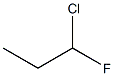 1-Chloro-1-fluoropropane 结构式