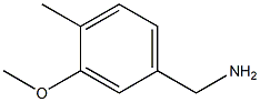3-METHOXY-4-METHYLBENZYLAMINE Struktur
