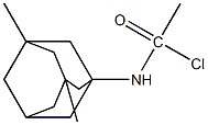 3,5-DIMETHYL-1-CHLOROACETYLAMINOADAMANTANE 化学構造式