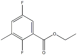 2,5-DIFLUORO-3-METHYLBENZOIC ACID ETHYL ESTER