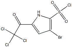 3-BROMO-5-(TRICHLOROACETYL)-1H-PYRROLE-2-SULFONYL CHLORIDE