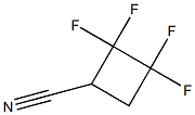 2,2,3,3-TETRAFLUOROCYCLOBUTANECARBONITRILE 化学構造式