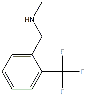 N-METHYL-N-[2-(TRIFLUOROMETHYL)BENZYL]AMINE Structure