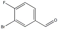 4-fluoro-3-bromobenzaldehyde 结构式