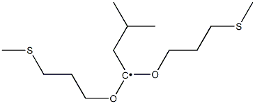 1.1-Bis(3-methylthio propoxy)-isopentyl 结构式