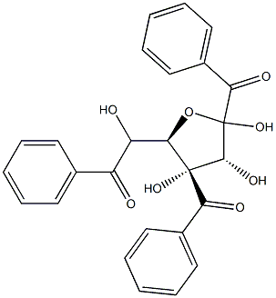 1,3,5-TRIBENZOYL-D-RIBOFURANOOSE Structure