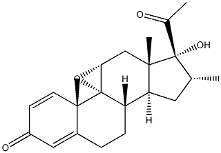 16A-METHYL-17A-HYDROXY-9A,11A-EPOXY-PREGN-1,4-DIENE-3,20-DIONE