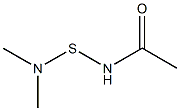 N,N-DIMETHYL AMINOTHIO ACETAMIDE 化学構造式