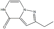 2-ETHYLPYRAZOLO[1,5-A]PYRAZIN-4(5H)-ONE Struktur