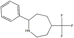 2-PHENYL-5-(TRIFLUOROMETHYL)AZEPANE Struktur