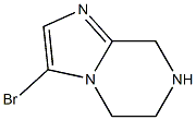 3-BROMO-5,6,7,8-TETRAHYDRO-IMIDAZO[1,2-A]PYRAZINE Structure