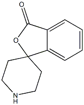 3H-SPIRO[2-BENZOFURAN-1,4''-PIPERIDIN]-3-ONE 结构式