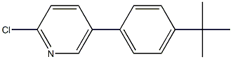 5-(4-TERT-BUTYLPHENYL)-2-CHLOROPYRIDINE Structure