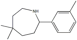  5,5-DIMETHYL-2-(3-METHYLPHENYL)AZEPANE