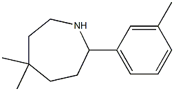 5,5-DIMETHYL-2-(3-METHYLPHENYL)AZEPANE