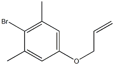 5-ALLYLOXY-2-BROMO-1,3-DIMETHYL-BENZENE 化学構造式