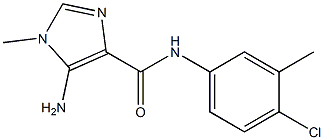 5-AMINO-N-(4-CHLORO-3-METHYLPHENYL)-1-METHYL-1H-IMIDAZOLE-4-CARBOXAMIDE|