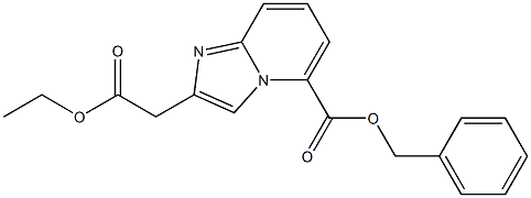 BENZYL 2-(2-ETHOXY-2-OXOETHYL)IMIDAZO[1,2-A]PYRIDINE-5-CARBOXYLATE