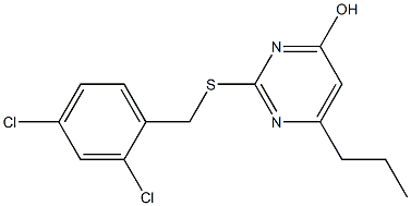 2-[(2,4-dichlorobenzyl)thio]-6-propylpyrimidin-4-ol