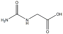 [(aminocarbonyl)amino]acetic acid Structure