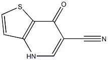 7-oxo-4,7-dihydrothieno[3,2-b]pyridine-6-carbonitrile Structure