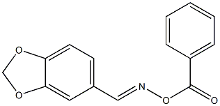 5-{[(benzoyloxy)imino]methyl}-1,3-benzodioxole