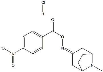 N-(8-methyl-8-azabicyclo[3.2.1]oct-3-ylidene)-N-[(4-nitrobenzoyl)oxy]amine hydrochloride|